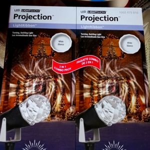 Projection led light ribbon 2pk lights